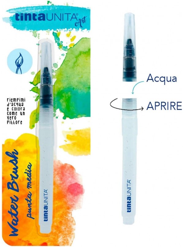 Pennello-Water-Brush-TintaUnita-per-dipingere