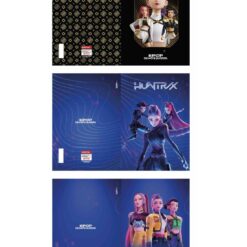 Maxi Quaderno Huntrix K-Pop Demon Hunters Rigatura Q