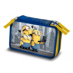 Astuccio 3 Zip Minions Cattivissimo Me
