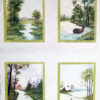 Carta di riso da decoupage TO-DO - Quattro Stagioni 50x70cm