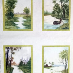 Carta di riso da decoupage TO-DO - Quattro Stagioni 50x70cm