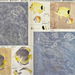 Carta velo soft precious per decoupage TO-DO - Vita sott'acqua 50x70 cm.